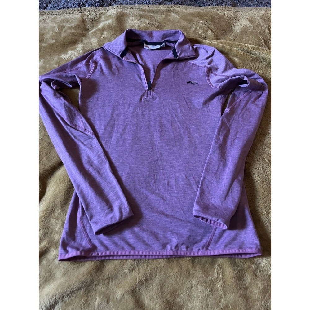 Kjus Women's Long Sleeve Purple Pullover Top Size 34/xs